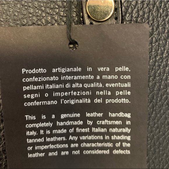 Valentina Fiore Italian Leather Tote - Picture 16 of 16